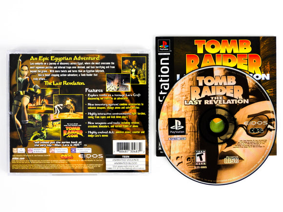 Tomb Raider Last Revelation (Playstation / PS1)