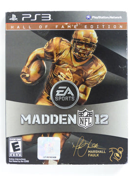 Madden NFL 12 [Hall of Fame Edition] (PlayStation 3 / PS3)