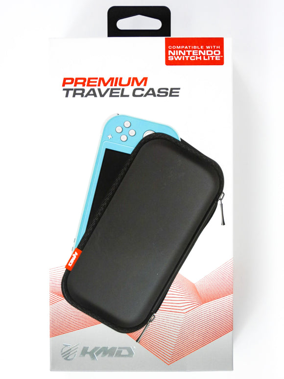 Black Nintendo Switch Lite Premium Travel Case [KMD] (Nintendo Switch)