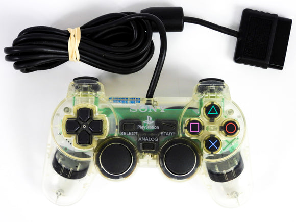 Clear DualShock 2 Controller (Playstation 2 / PS2)