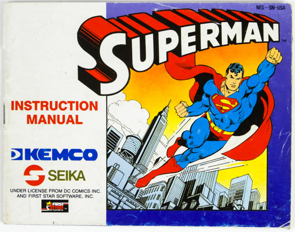 Superman [Manual] (Nintendo / NES)