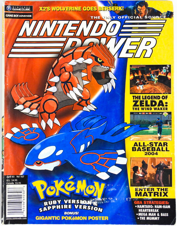 Pokemon Ruby And Sapphire [Volume 167] [Nintendo Power] (Magazines)