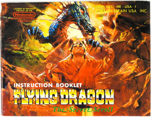 Flying Dragon [Manual] (Nintendo / NES)