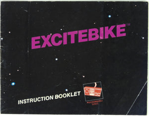 Excitebike [Manual] (Nintendo / NES)