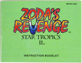 Star Tropics II: Zoda's Revenge [Manual] (Nintendo / NES)