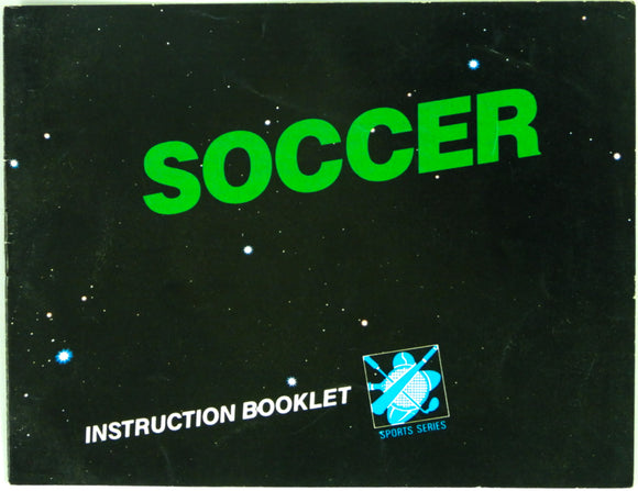 Soccer [Manual] (Nintendo / NES)