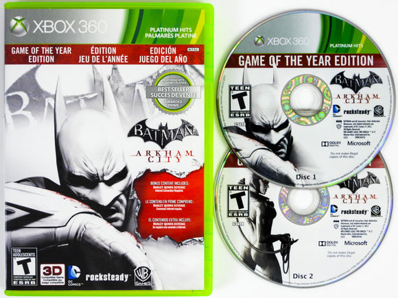 Batman: Arkham City [Game Of The Year] [Platinum Hits] (Xbox 360)