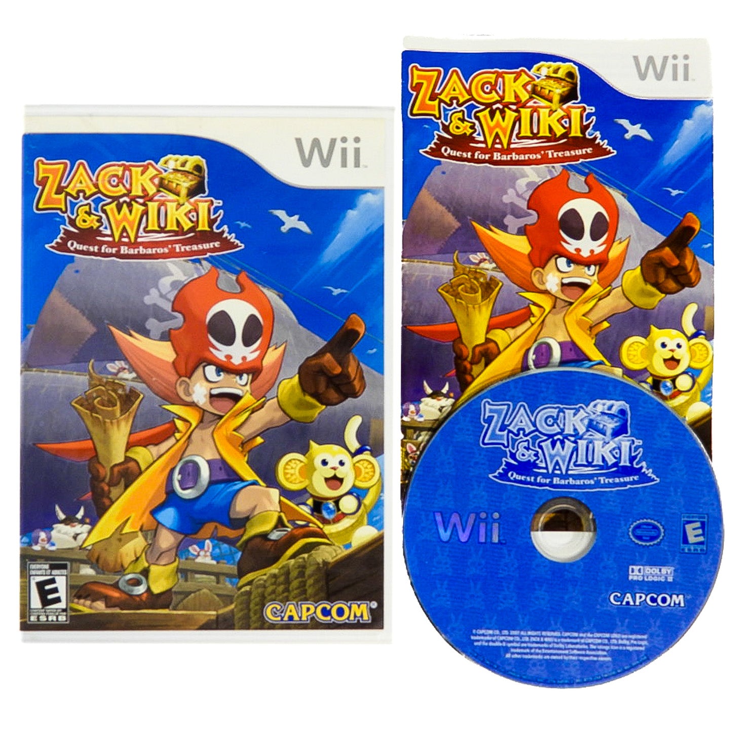 wii ソフト Zack And Wiki: Quest For Barbaros Treasure (Nintendo Wii) – Retro MTL