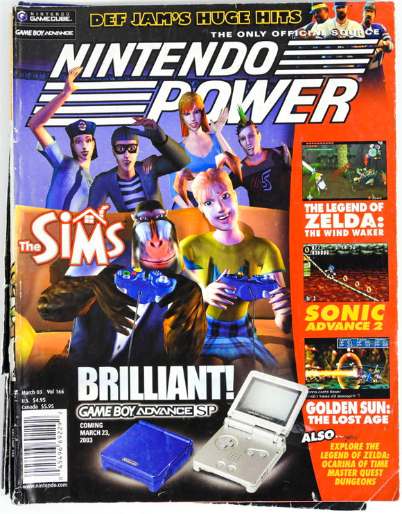 The Sims [Volume 166] [Nintendo Power] (Magazines)