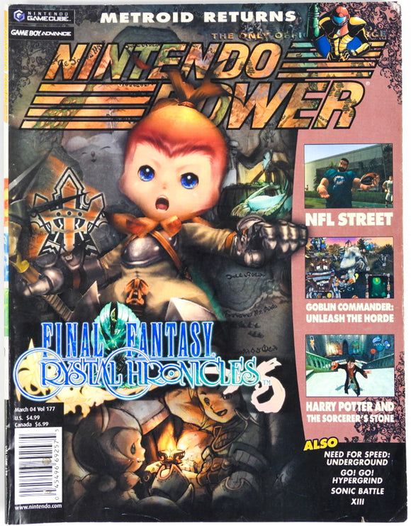 Final Fantasy: Crystal Chronicals [Volume 177] [Nintendo Power] (Magazines)