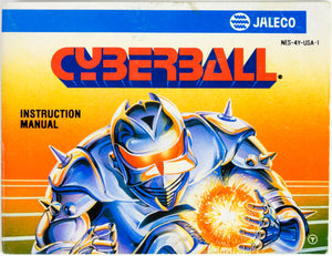 Cyberball [Manual] (Nintendo / NES)