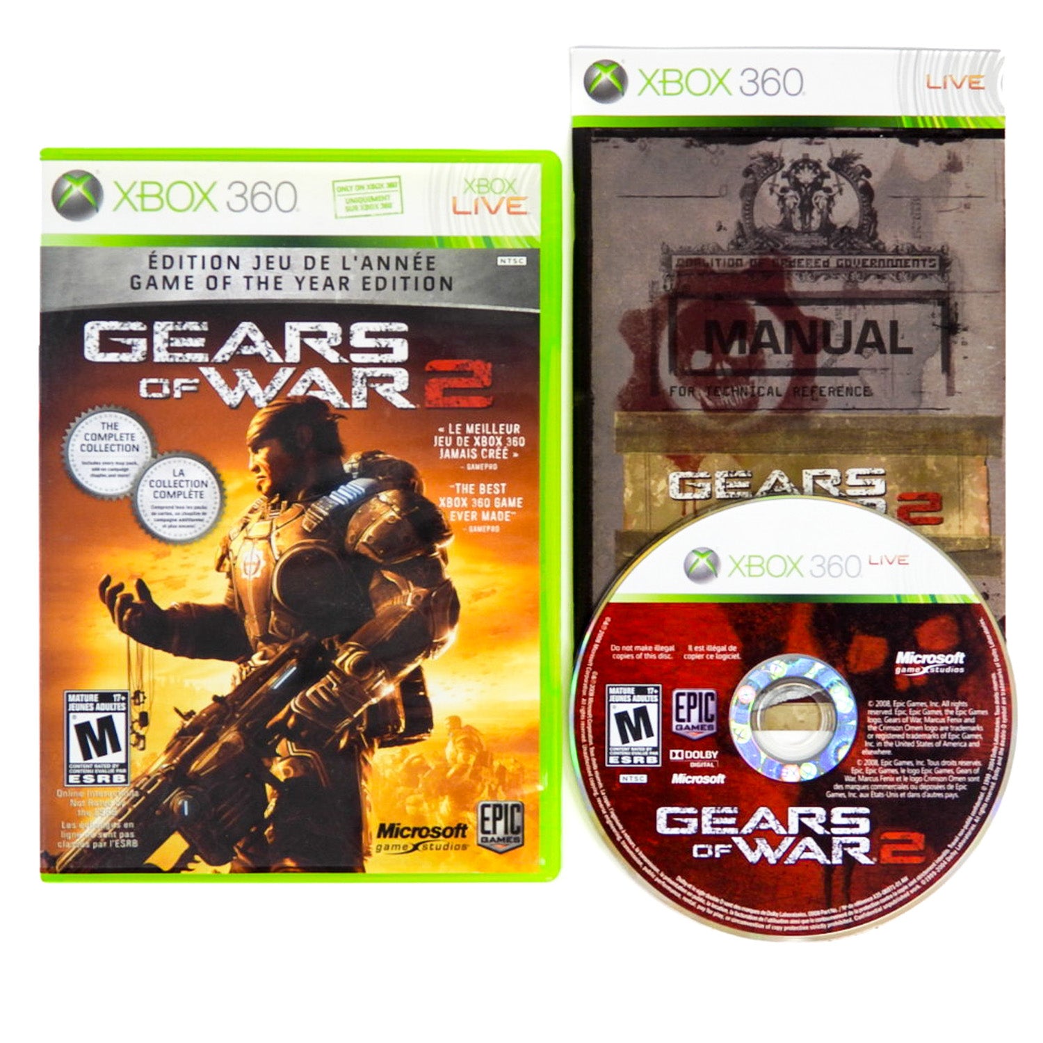 Gears of War 2 [Game of the Year Edition] (Xbox 360)