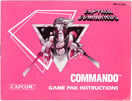 Commando [Manual] (Nintendo / NES)