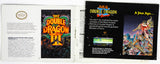 Double Dragon III 3 [Manual] (Nintendo / NES)