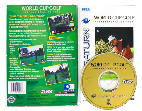 World Cup Golf: Professional Edition (Sega Saturn)