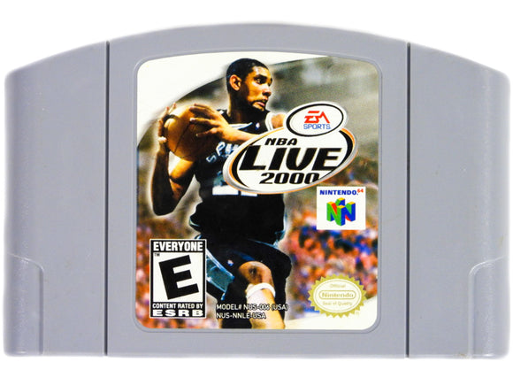 NBA Live 2000 (Nintendo 64 / N64)