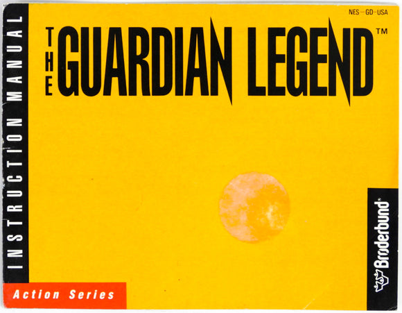 The Guardian Legend [Manual] (Nintendo / NES)