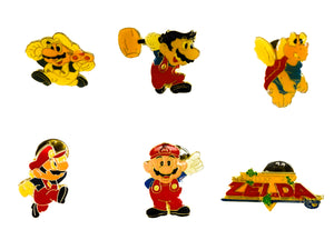 Nintendo pins set