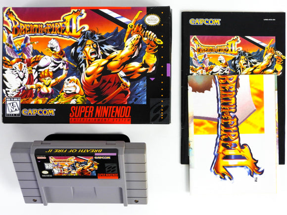 Breath Of Fire II 2 (Super Nintendo / SNES)