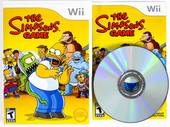 The Simpsons Game (Nintendo Wii)