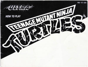 Teenage Mutant Ninja Turtles [Manual] (Nintendo / NES)