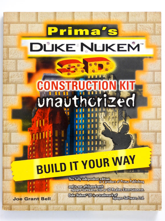 Duke Nukem 3D: Construction Kit Unauthorized (Game Guide)