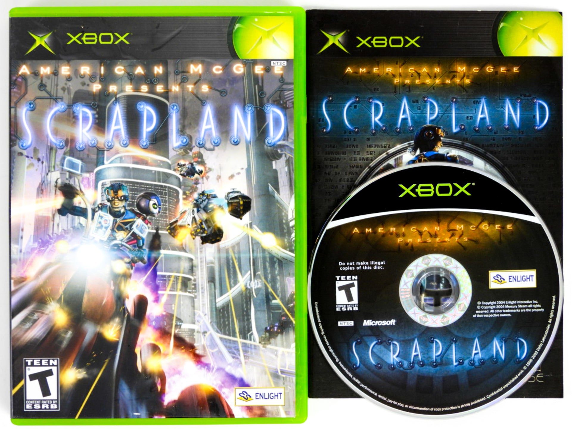 American McGee Presents Scrapland sur Xbox