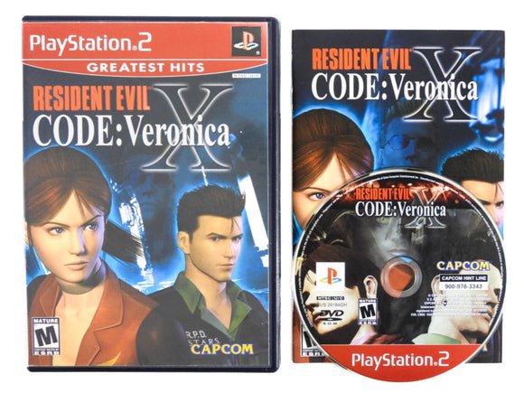 Resident Evil Code Veronica X [Greatest hits] (Playstation 2 / PS2)