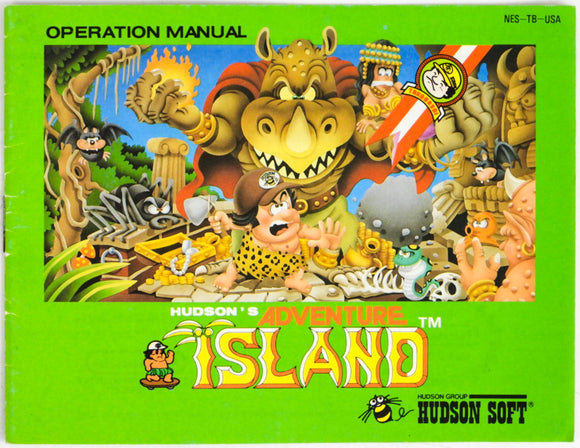 Adventure Island [Manual] (Nintendo / NES)