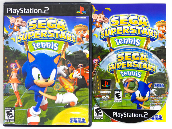 SEGA Superstars Tennis PS2 Complet de sa notice