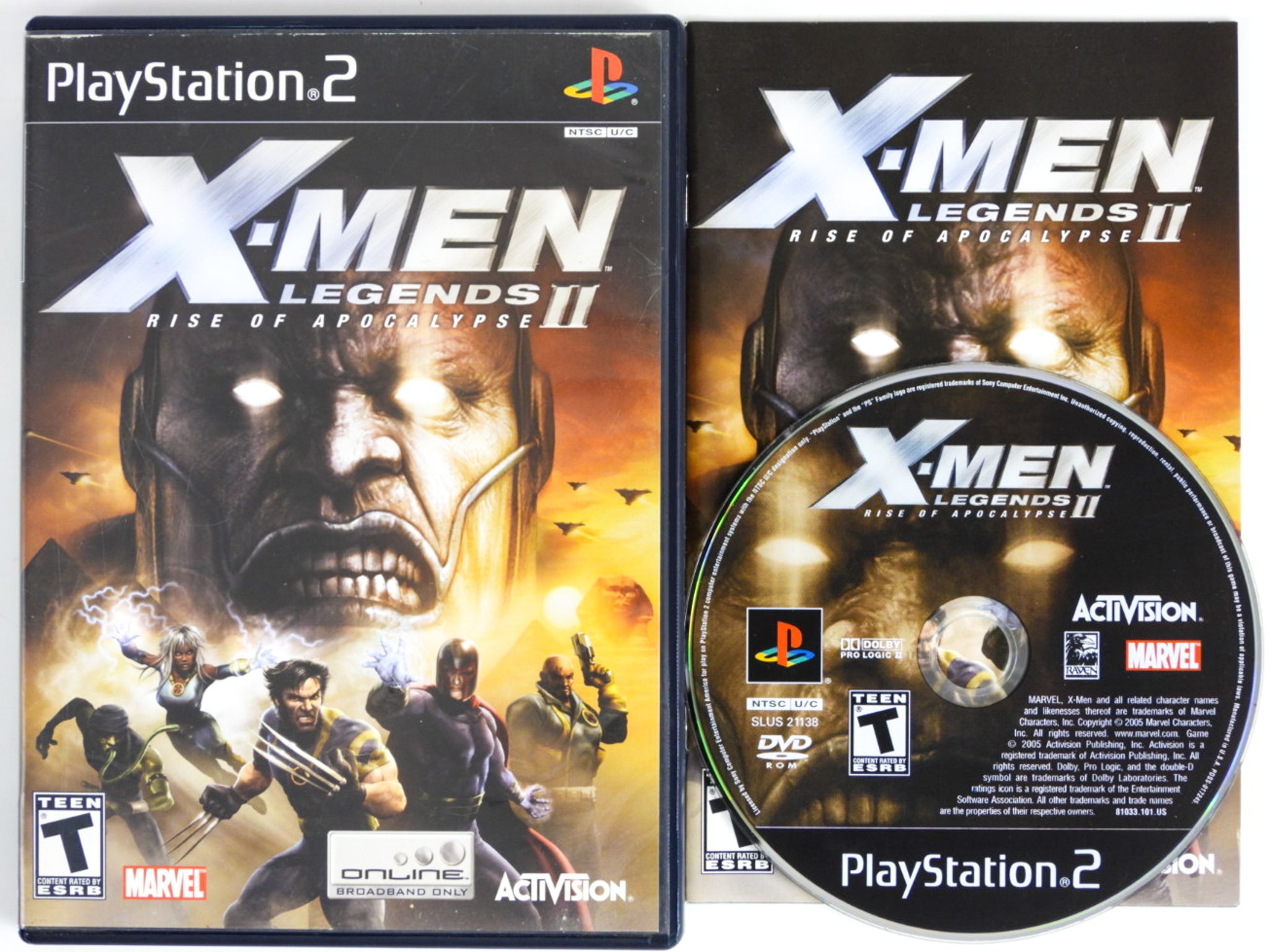 X-Men Legends 2 (Playstation 2 / PS2) – Retro MTL