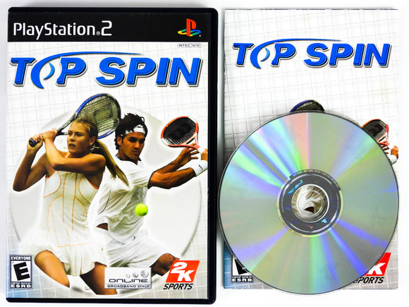Top Spin (Playstation 2 / PS2)