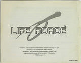 Life Force [Manual] (Nintendo / NES)