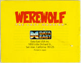 Werewolf [Manual] (Nintendo / NES)