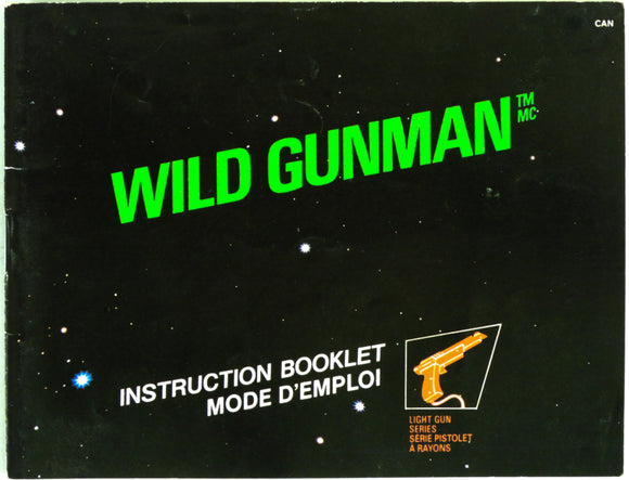 Wild Gunman [Manual] [CAN Version] [French Version] (Nintendo / NES)