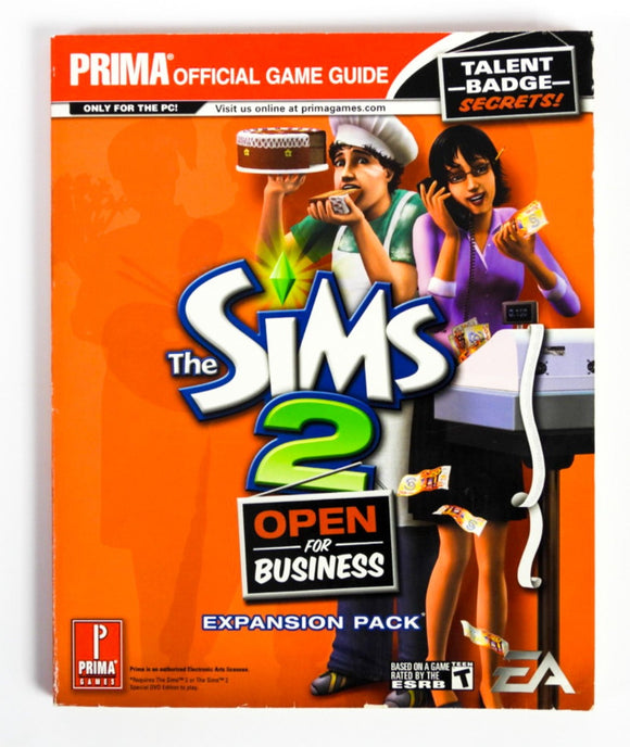 The Sims 2: Open For Business [Prima Games] (Game Guide)