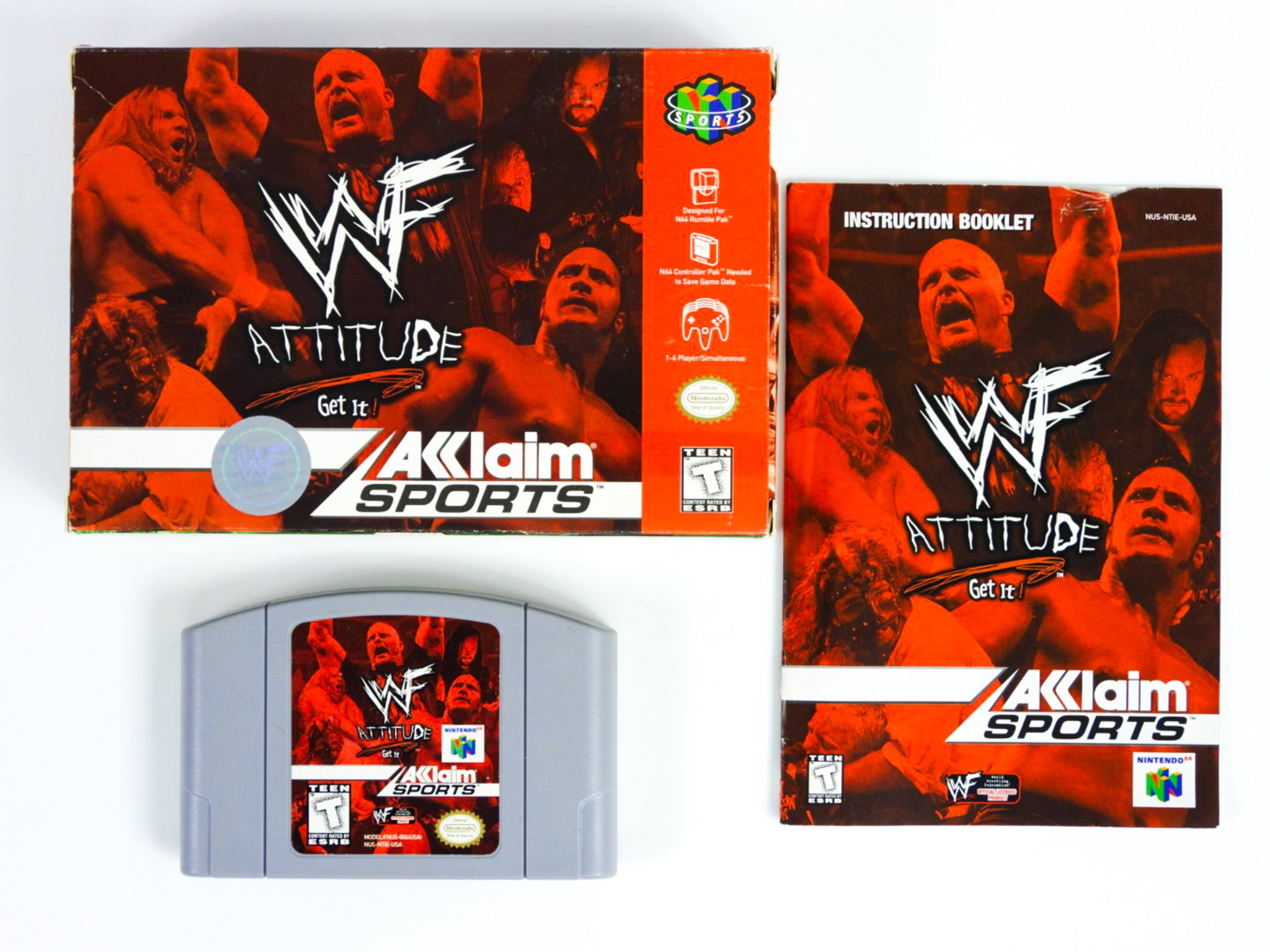 Wwf deals attitude n64