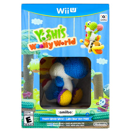 Yoshi's Woolly World [Blue Yarn Yoshi Bundle] [Amiibo Bundle] (Nintendo Wii U)