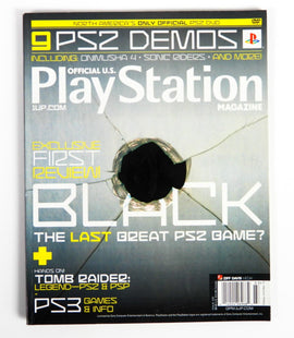 Black [Issue 102] [Official U.S. PlayStation Magazine] (Magazines)