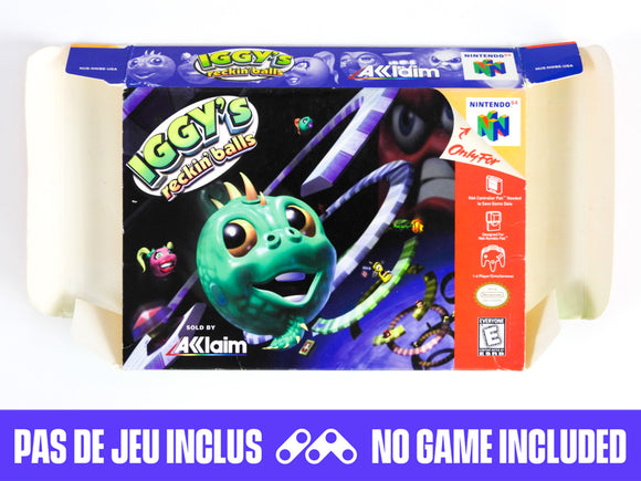 Iggy's Reckin' Balls [Box] (Nintendo 64 / N64)