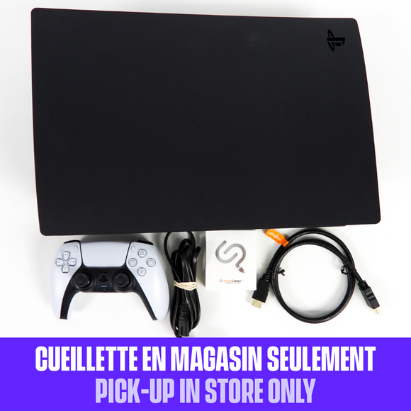 PlayStation 5 System [Black Faceplates] (PS5)