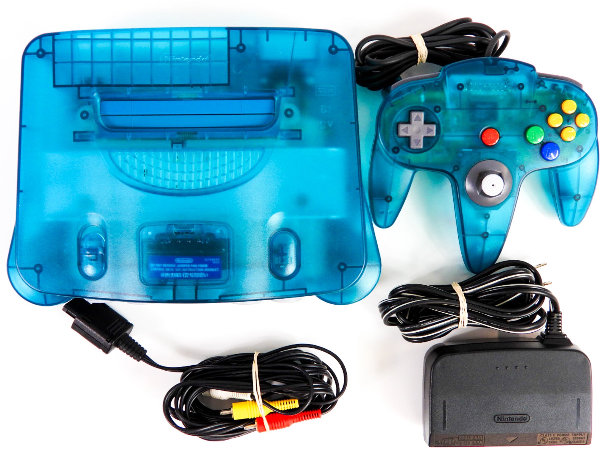 Blue Sphere R N64 Nintendo 64 System Funtastic Ice Blue (N64) – Retro MTL