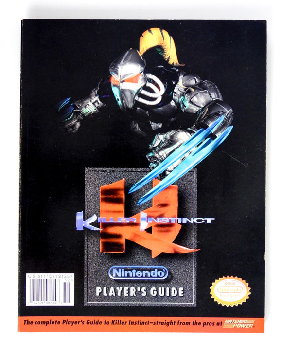 Killer Instinct Player's Guide [Nintendo Power] (Game Guide)