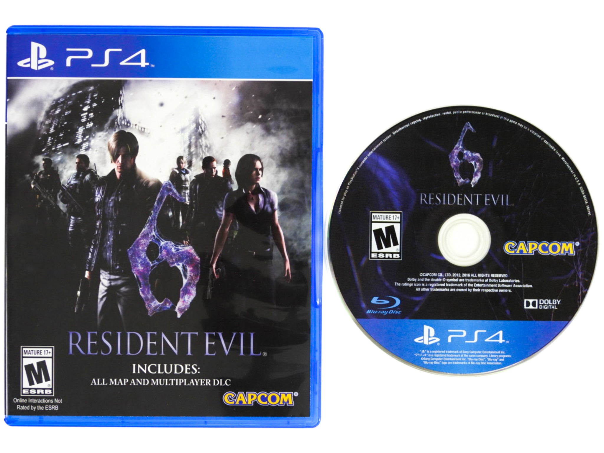 Resident Evil 6 (PlayStation 4 / PS4) – Retro MTL