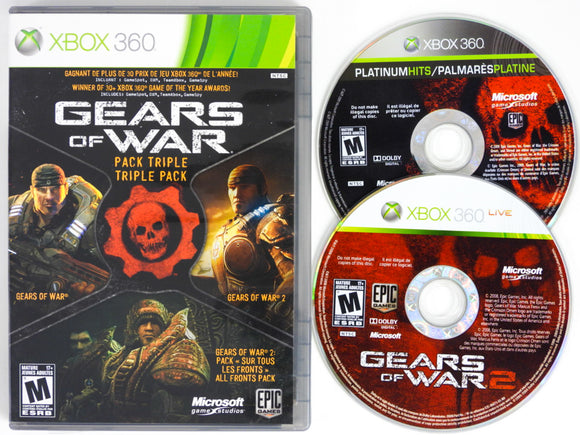 Gears of War Triple Pack (Xbox 360)