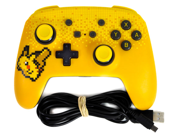 Enhanced Wired Controller - Pikachu Yellow [PowerA] (Nintendo Switch)