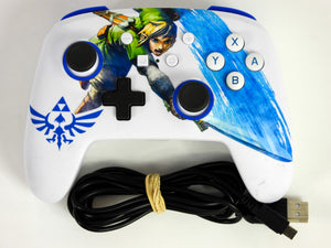 Enhanced Wired Controller - Link White [PowerA] (Nintendo Switch)