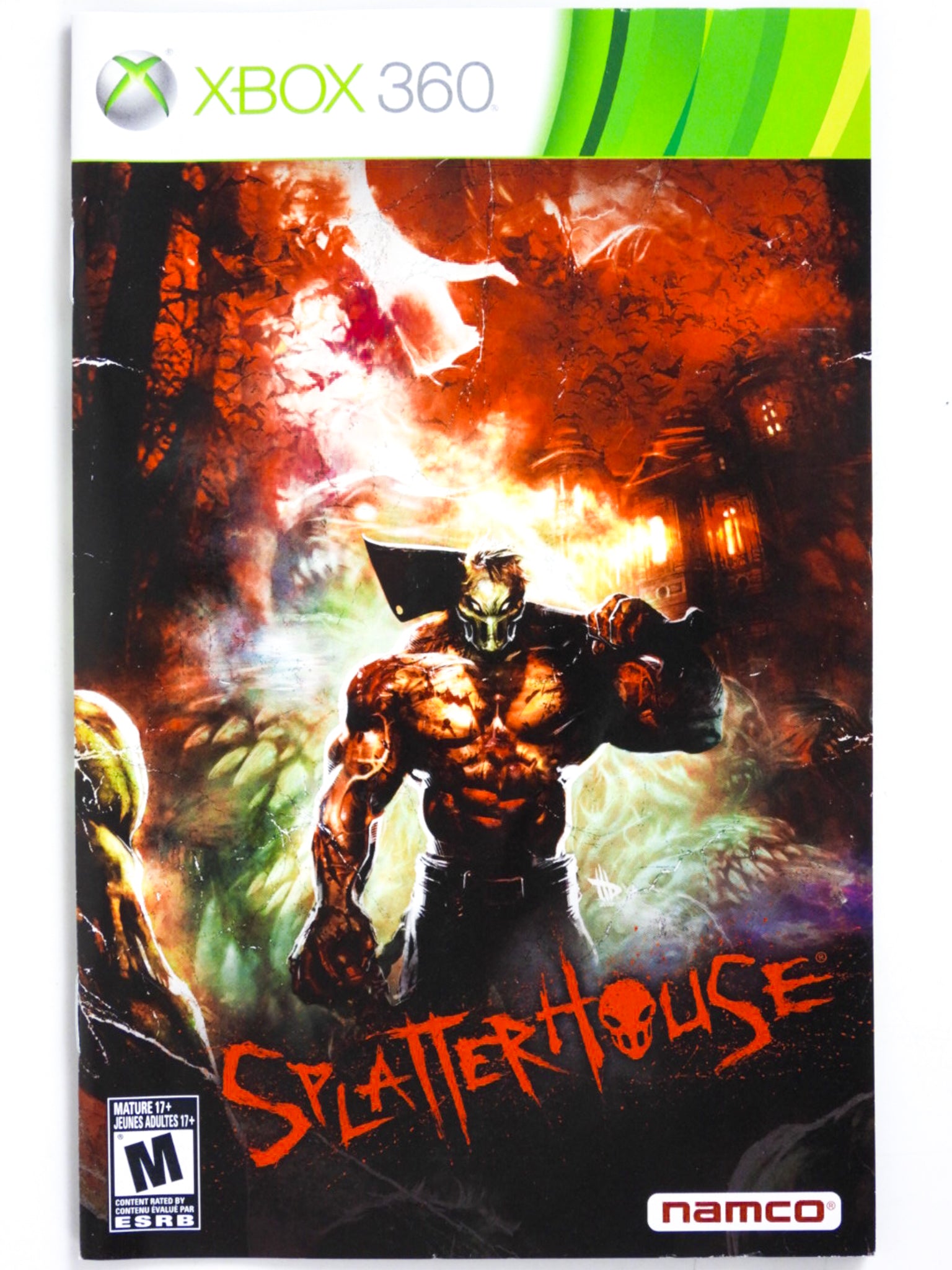 XBOX360 海外版 北米版 スプラッターハウス SPLATTERHOUSE Amazon.com 