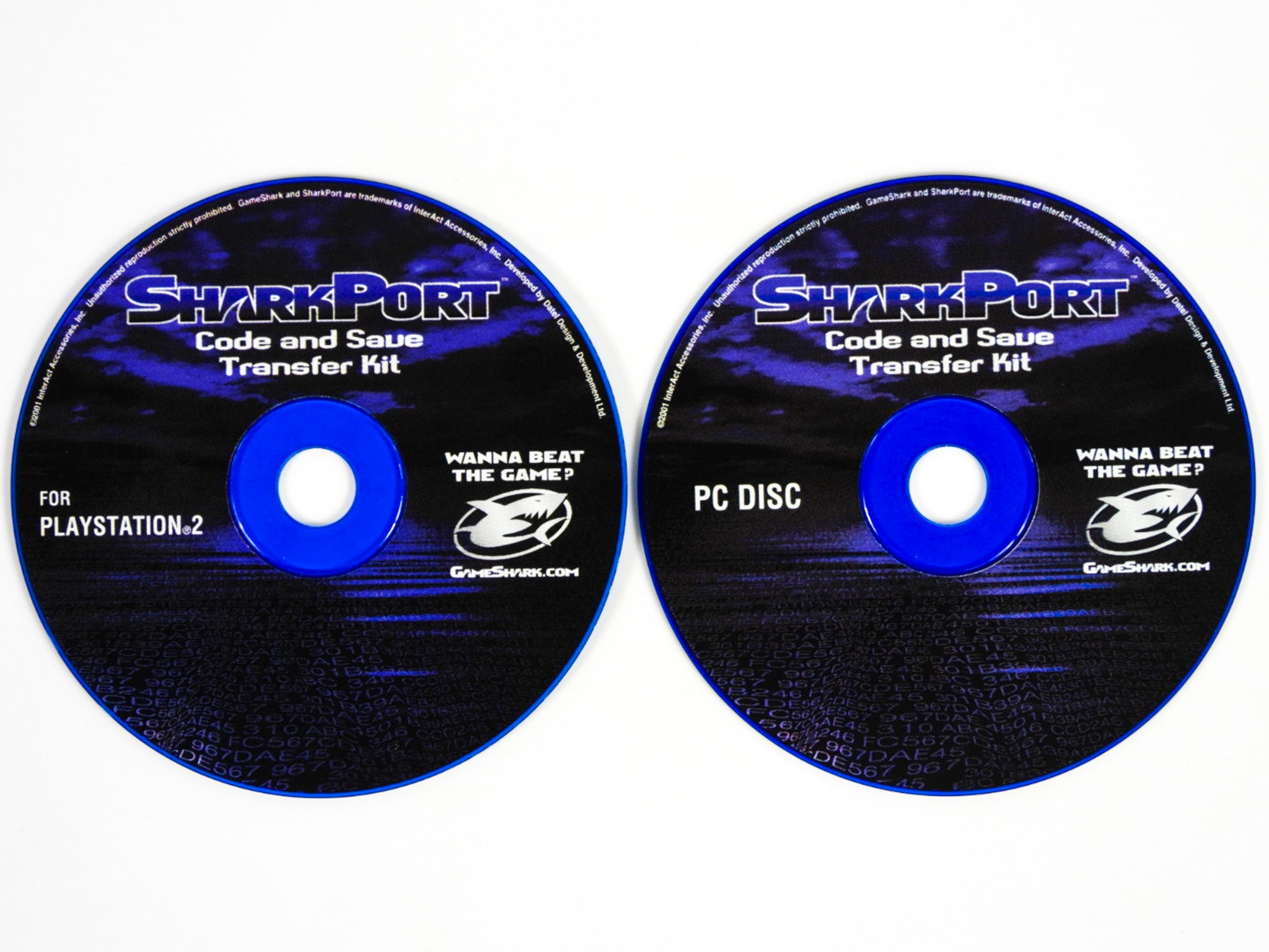 Gameshark Shark Port Code & Save Transfer Kit DISC ONLY