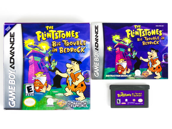 Flintstones Big Trouble In Bedrock (Game Boy Advance / GBA)